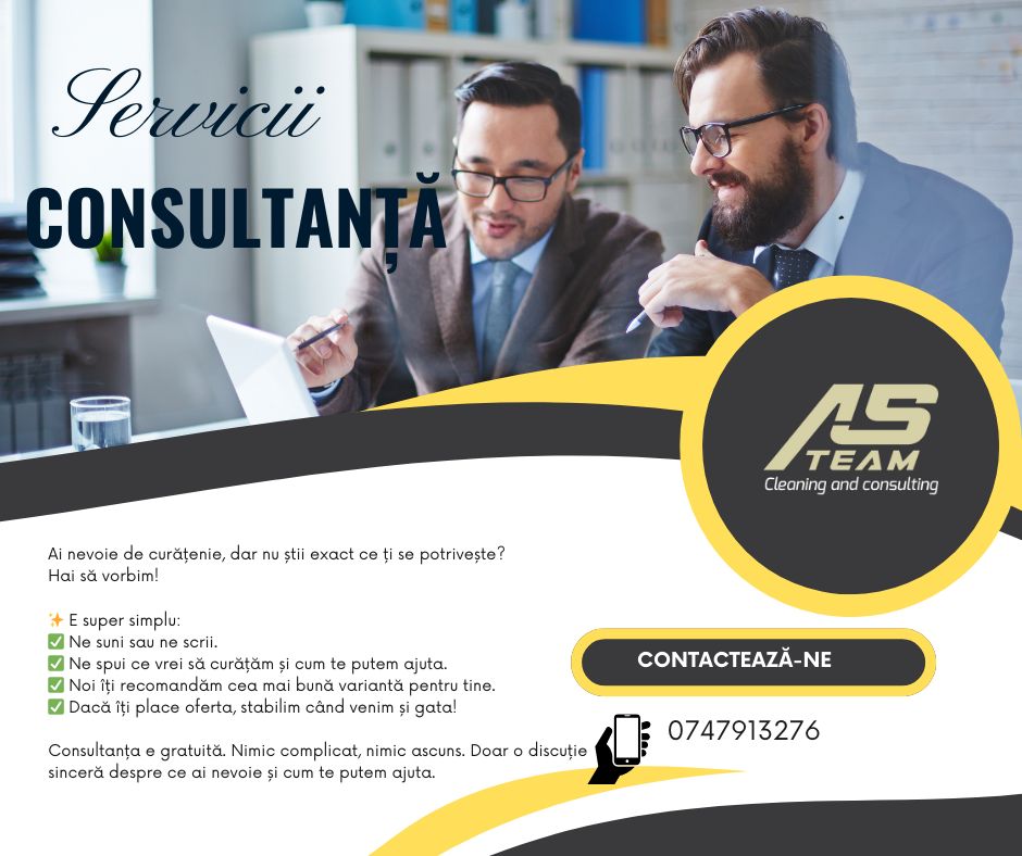 Consultanță în Curățenie